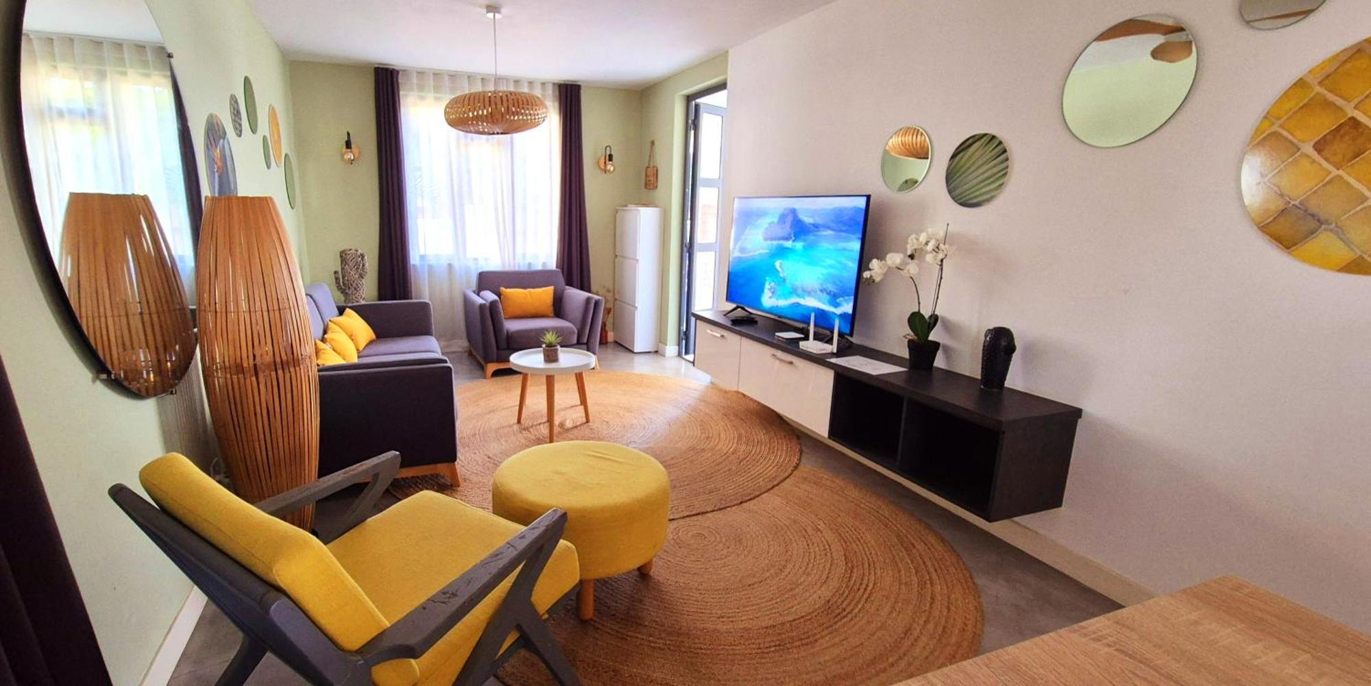 Sweet Beach Apt-Pool, Terrace, Ground Floor, Few Steps From Beach! Flic-en-Flacq Buitenkant foto